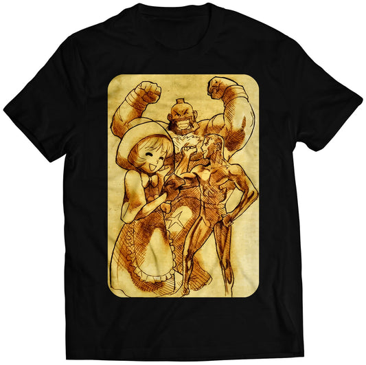 MVC2 Ending V8 Premium Unisex T-shirt (Vectorized Design)