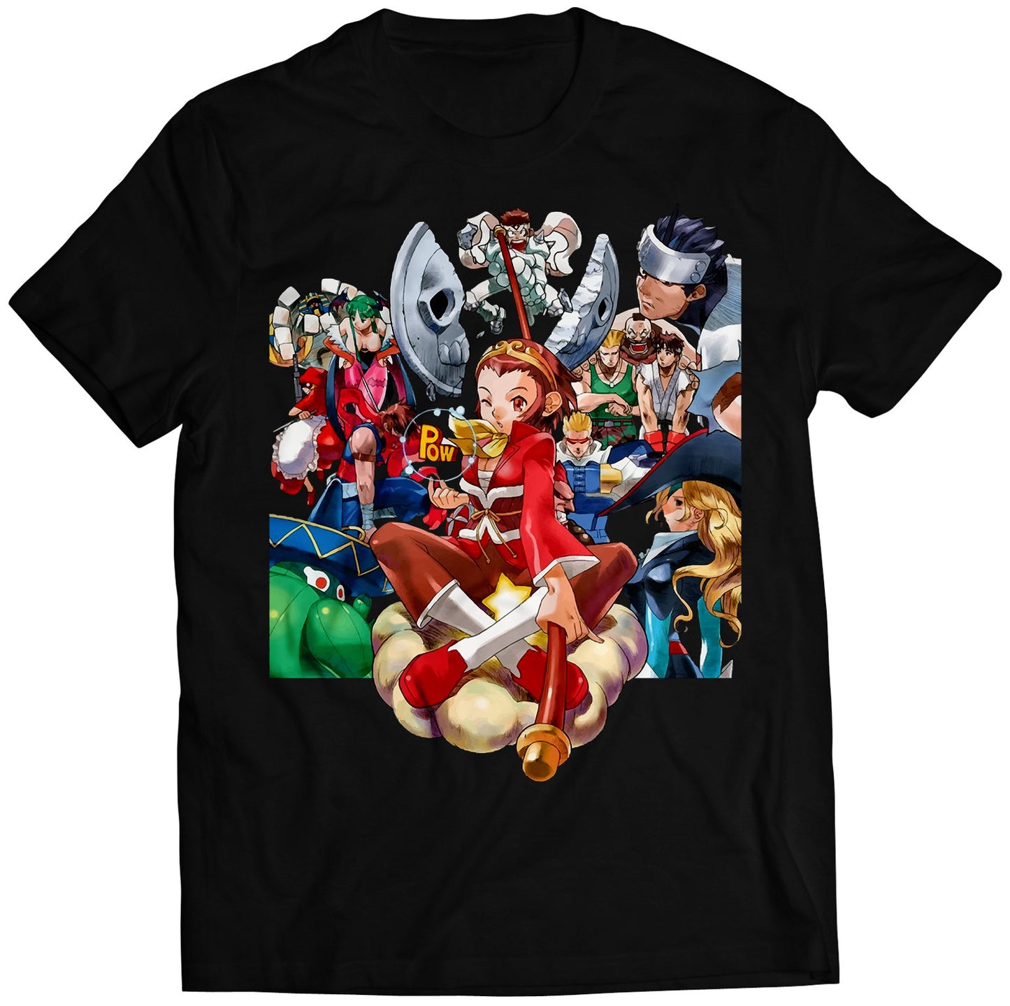 Mahvel Vs Capcom 2 Rare Premium Unisex T-shirt (Vectorized Design)