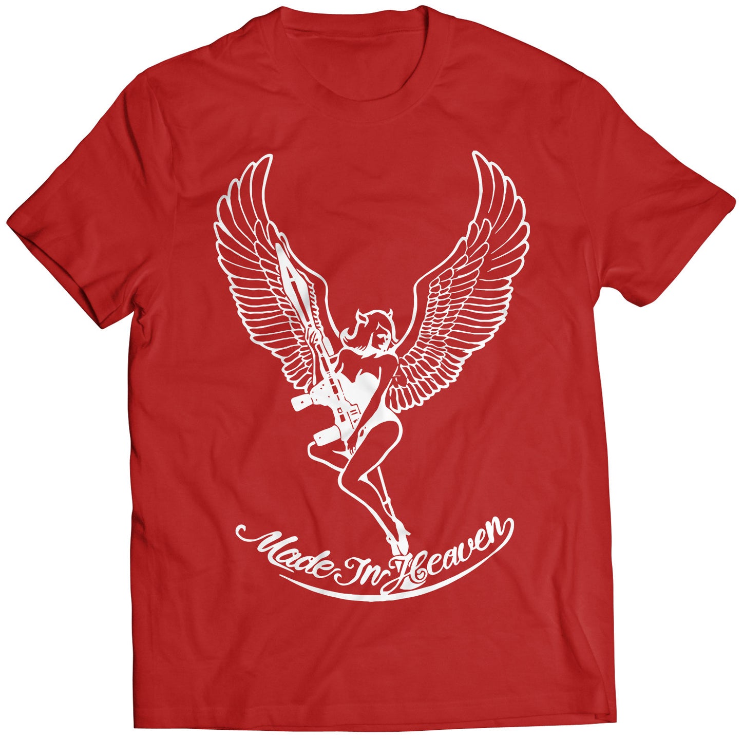 Made In Heaven Light Residence Evil Biohazard Premium Unisex T-shirt (Vectorized Design)