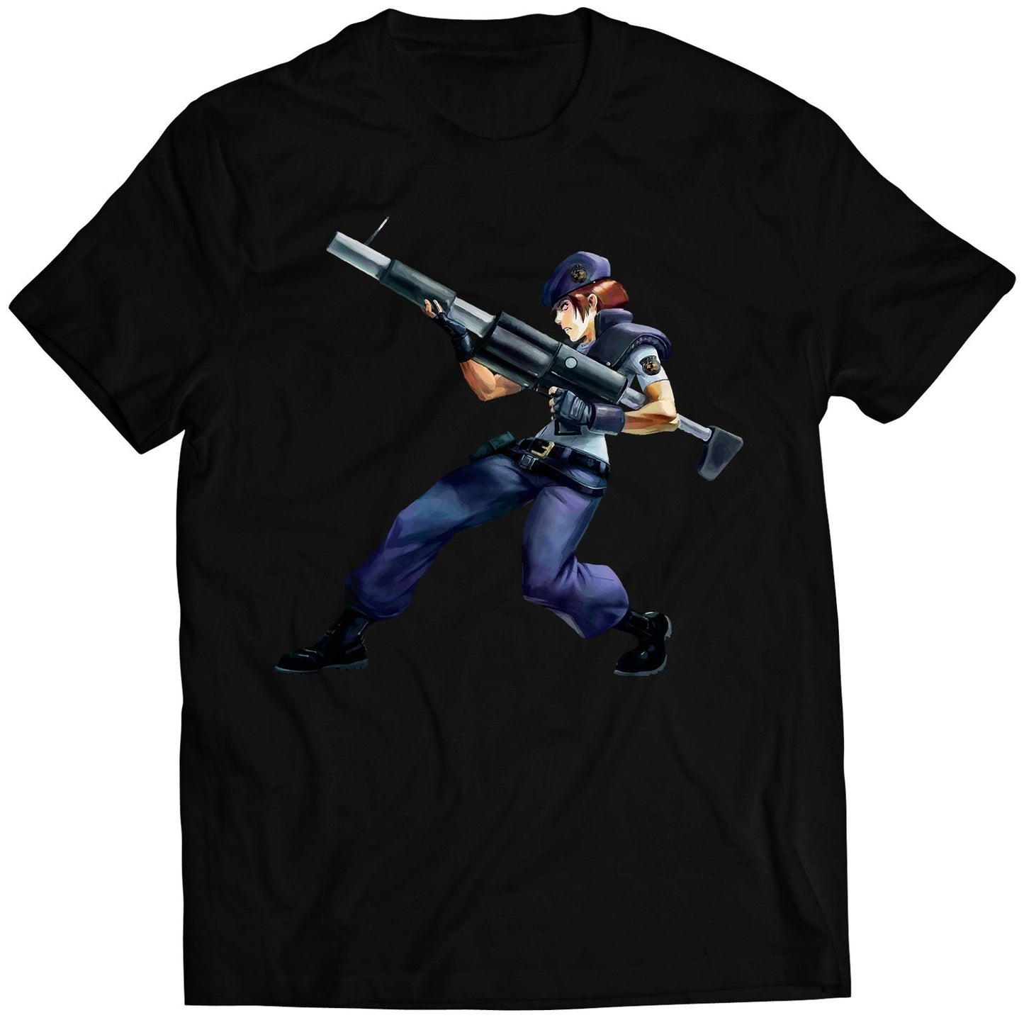 Jill Valentine mvc2 Online Premium Unisex T-shirt (Vectorized Design)