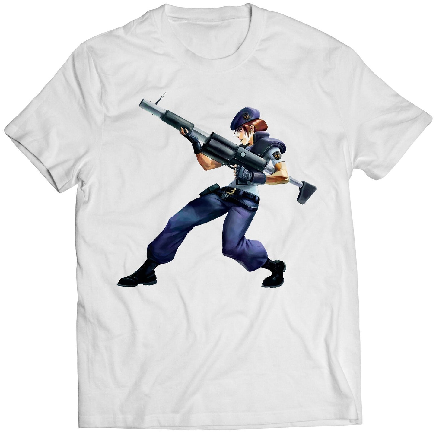 Jill Valentine mvc2 Online Premium Unisex T-shirt (Vectorized Design)