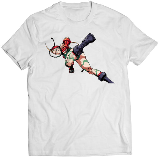 Cammy SF2 Revival Premium Unisex T-shirt (Vectorized Design)