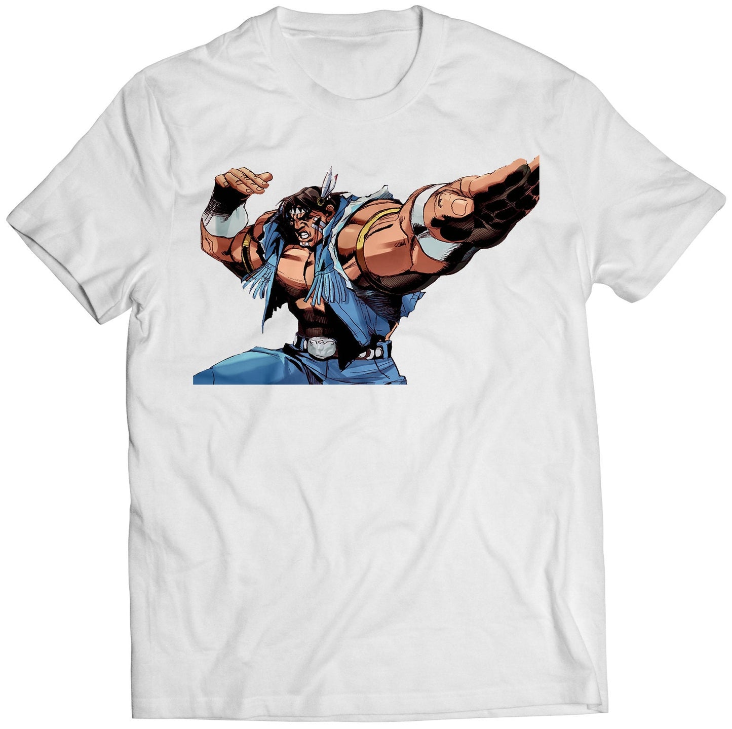 Thunder Hawk SF2 Revival Premium Unisex T-shirt (Vectorized Design)