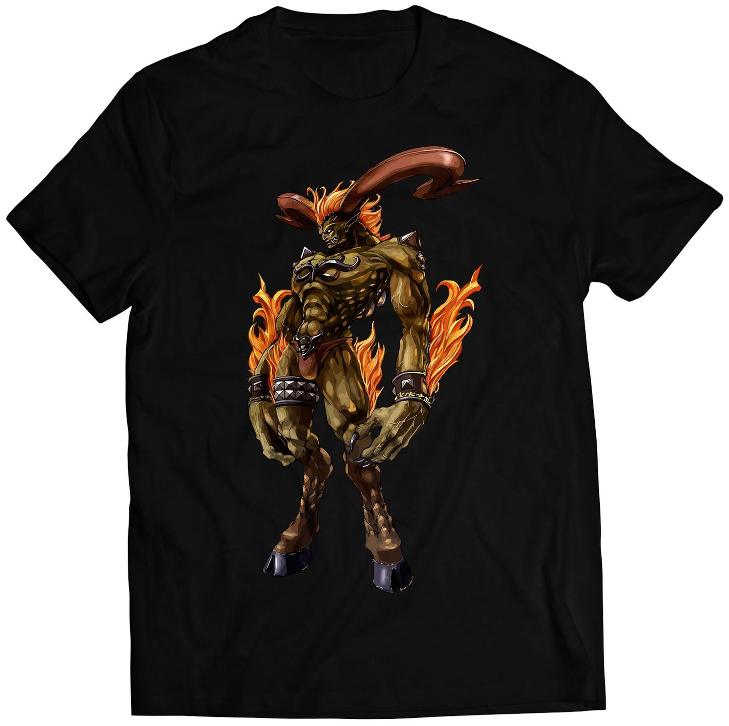 Ifrit CC FF VII Premium Unisex T-shirt (Vectorized Design)