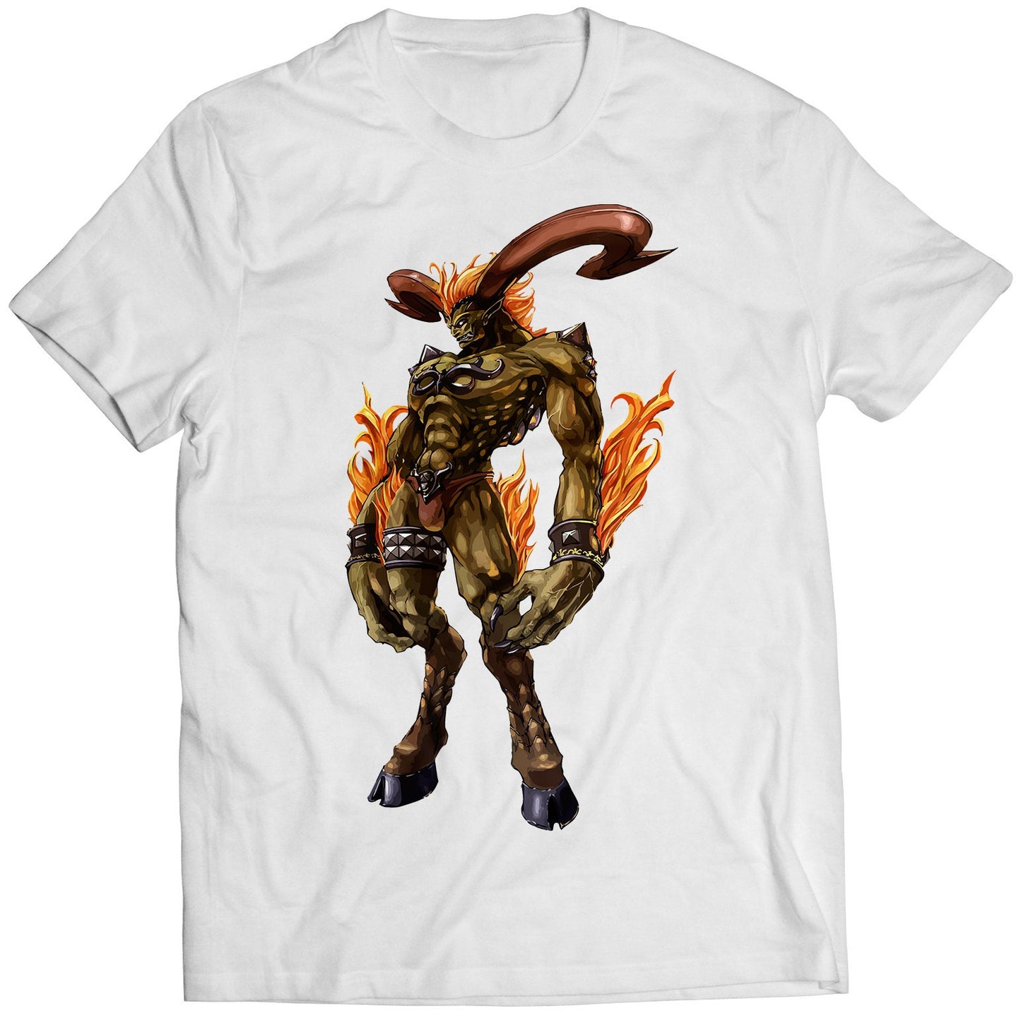 Ifrit CC FF VII Premium Unisex T-shirt (Vectorized Design)