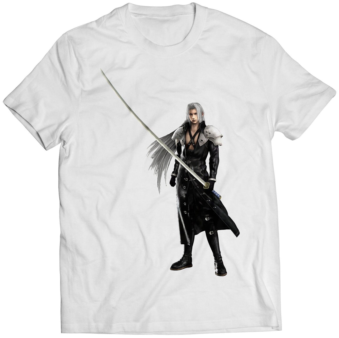 Sephiroth CC FF VII Premium Unisex T-shirt (Vectorized Design)