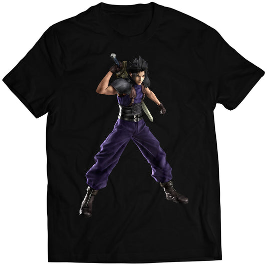 Zack Fair V1 CC FF VII Premium Unisex T-shirt (Vectorized Design)