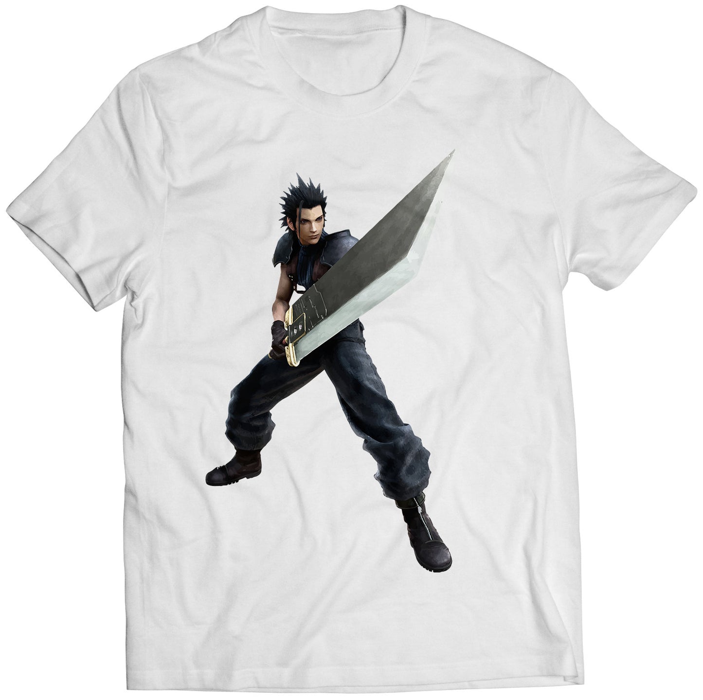 Zack Fair V2 CC FF VII Premium Unisex T-shirt (Vectorized Design)