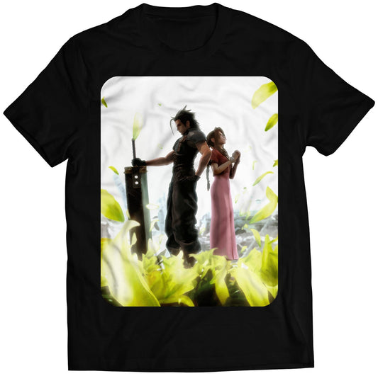 CC FF VII Cover V2 Premium Unisex T-shirt (Vectorized Design)