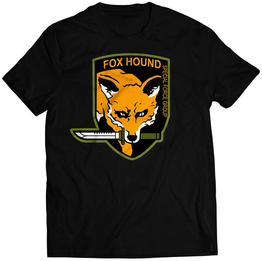 MGS Foxhound CENTERED High-Tech Special Forces Unit Emblem Unisex T-Shirt