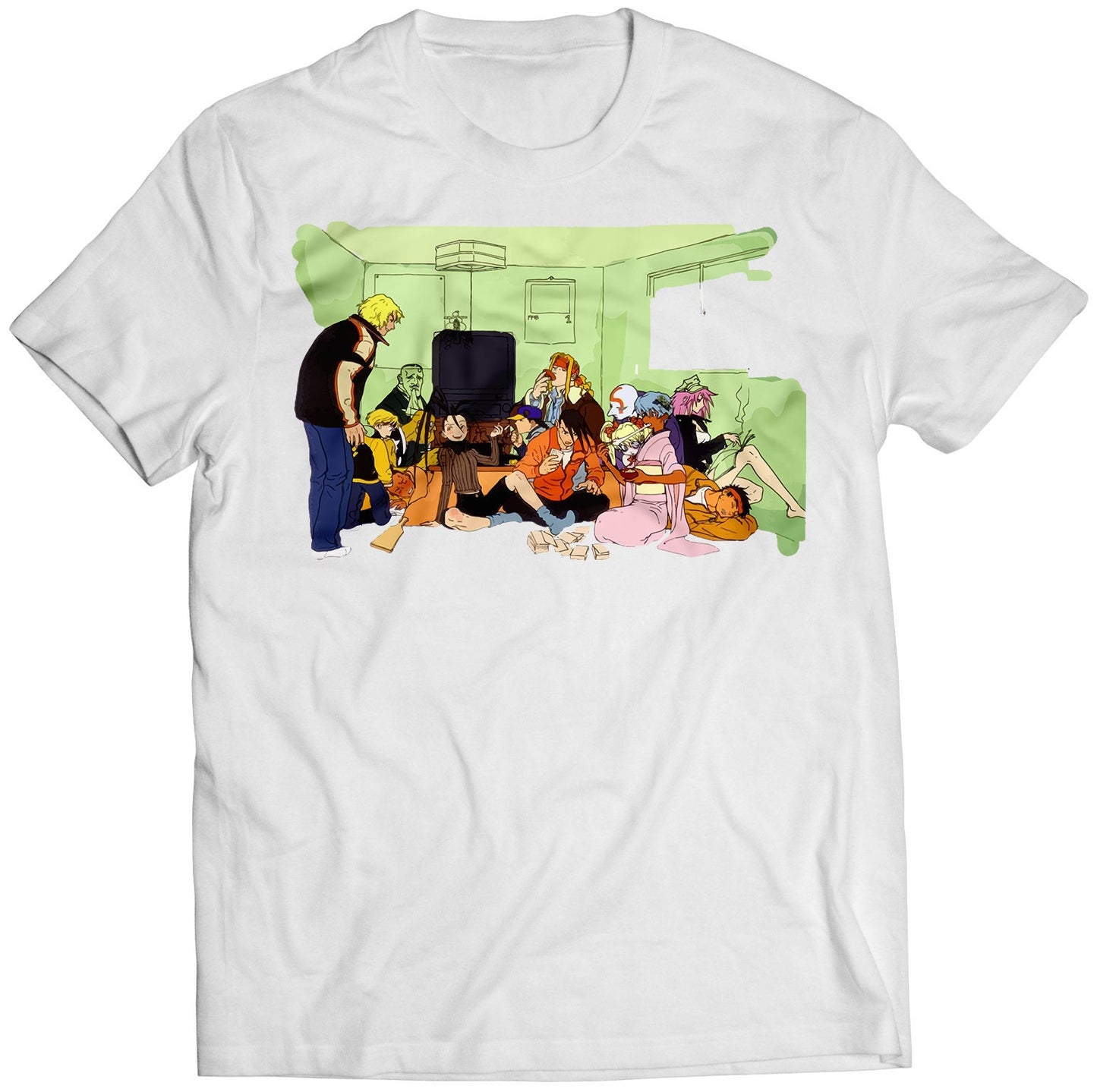SF3 Third Strike 3S Party Premium Unisex T-shirt (Vectorized Design)