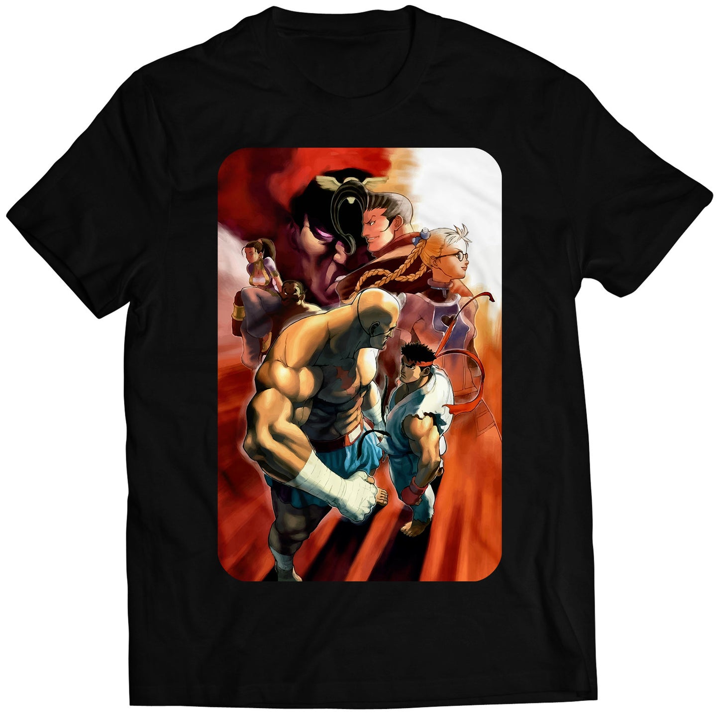 Street Fighting EX2 PS2 Cover Premium Unisex T-shirt (Vectorized Design)