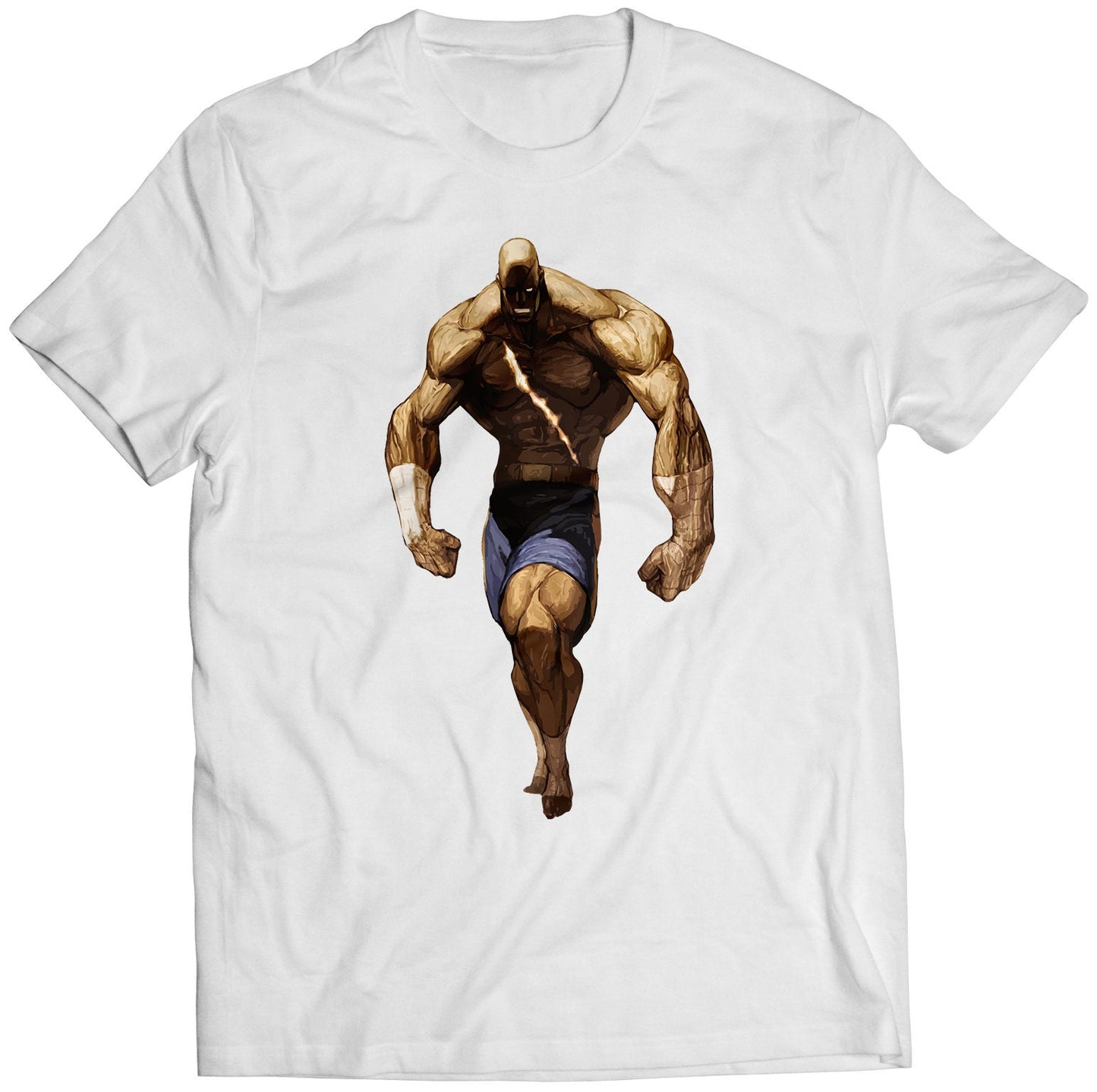 Sagat SVC Chaos Premium Unisex T-shirt (Vectorized Design)