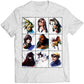 FF7 VII Portraits Premium Unisex T-shirt (Vectorized Design)