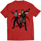 Residence Evil Biohazard Chris & Jill T-shirt