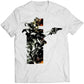 Big Boss With Gun MGS Premium Unisex T-shirt (Vectorized Design)