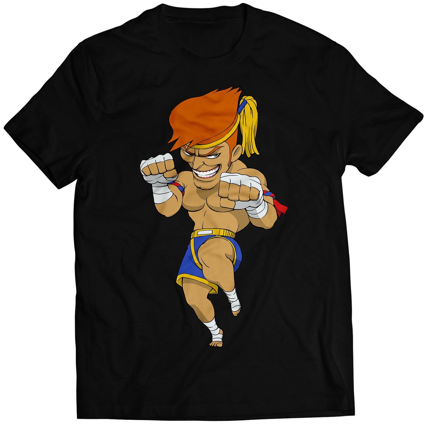 Chibi Adon Ultra SF4 Premium Unisex T-shirt (Vectorized Design)