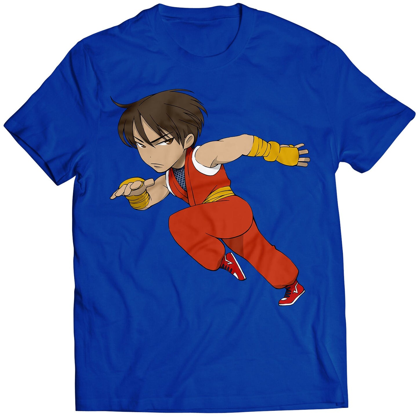 Chibi Guy Ultra SF4 Premium Unisex T-shirt (Vectorized Design)