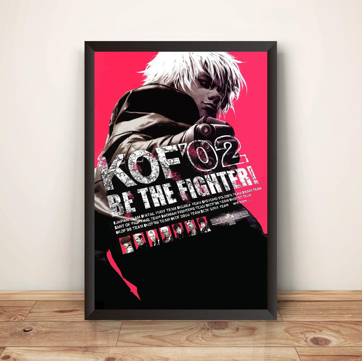 Be The Fighter KOF2002 Premium Poster (Vectorized Design)