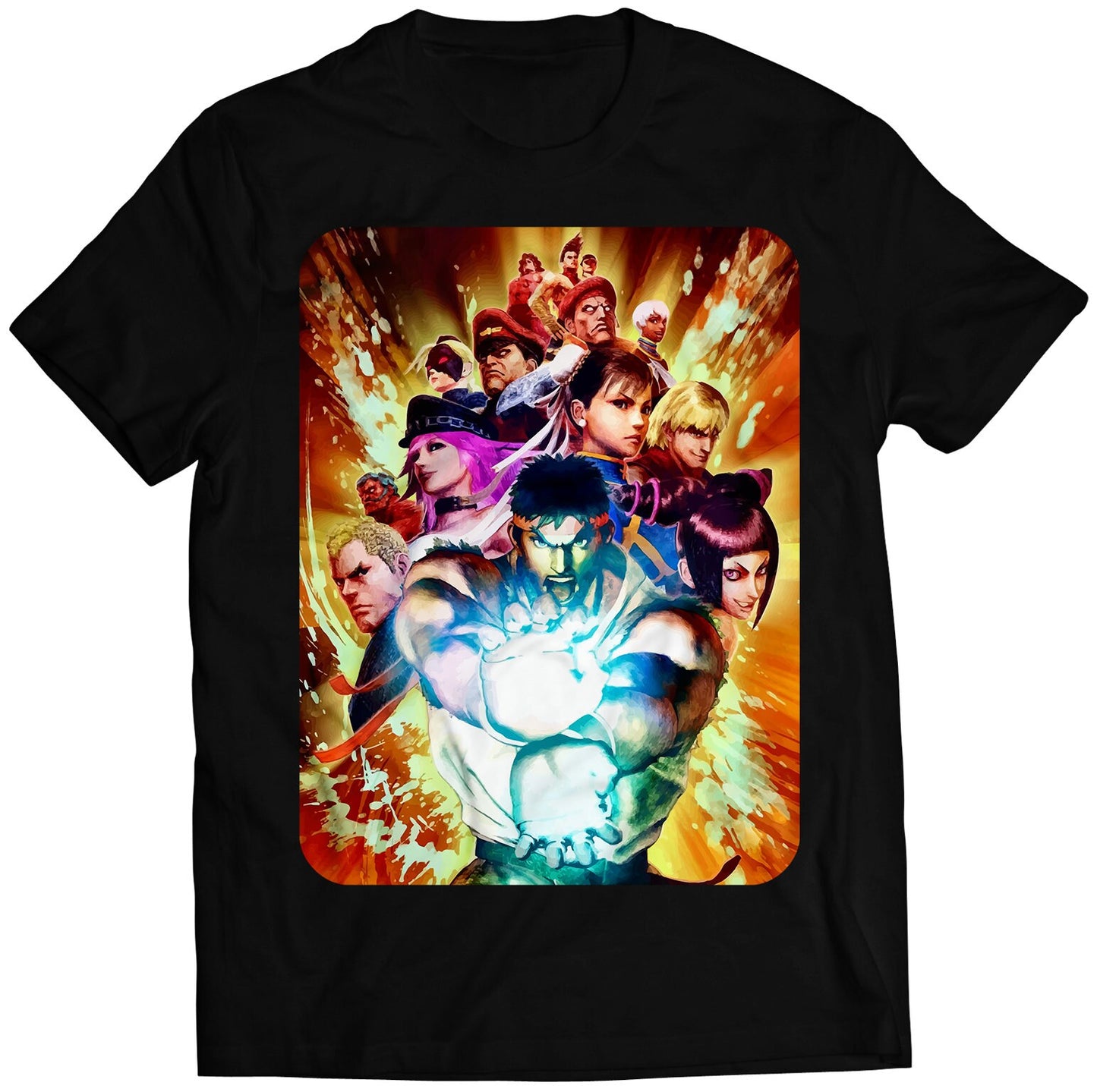 Ultra SF4 Cover V2 Premium Unisex T-shirt (Vectorized Design)