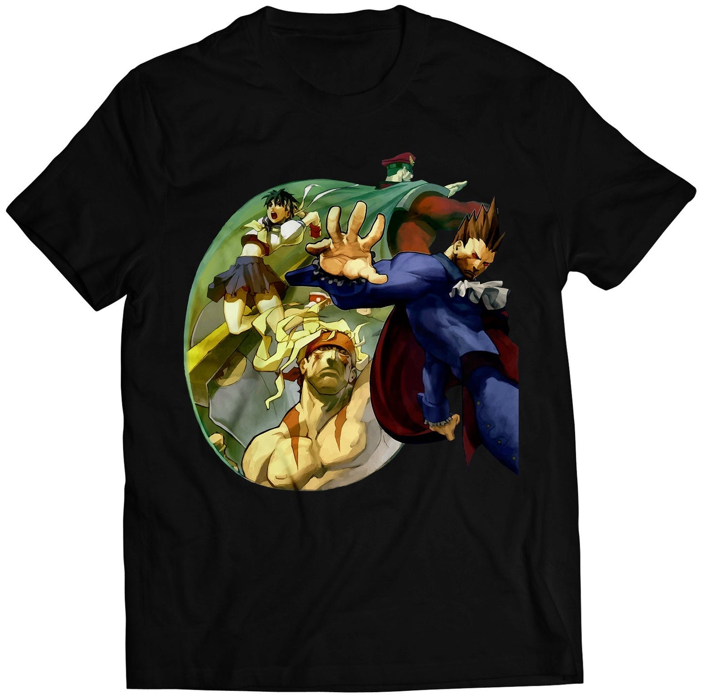 Rare Capcom Fighting Jam V2 Premium Unisex T-shirt (Vectorized Design)