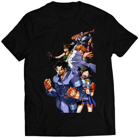 Rivalry Schools Project Justice Comic Premium Unisex T-shirt (Vectorized Design)