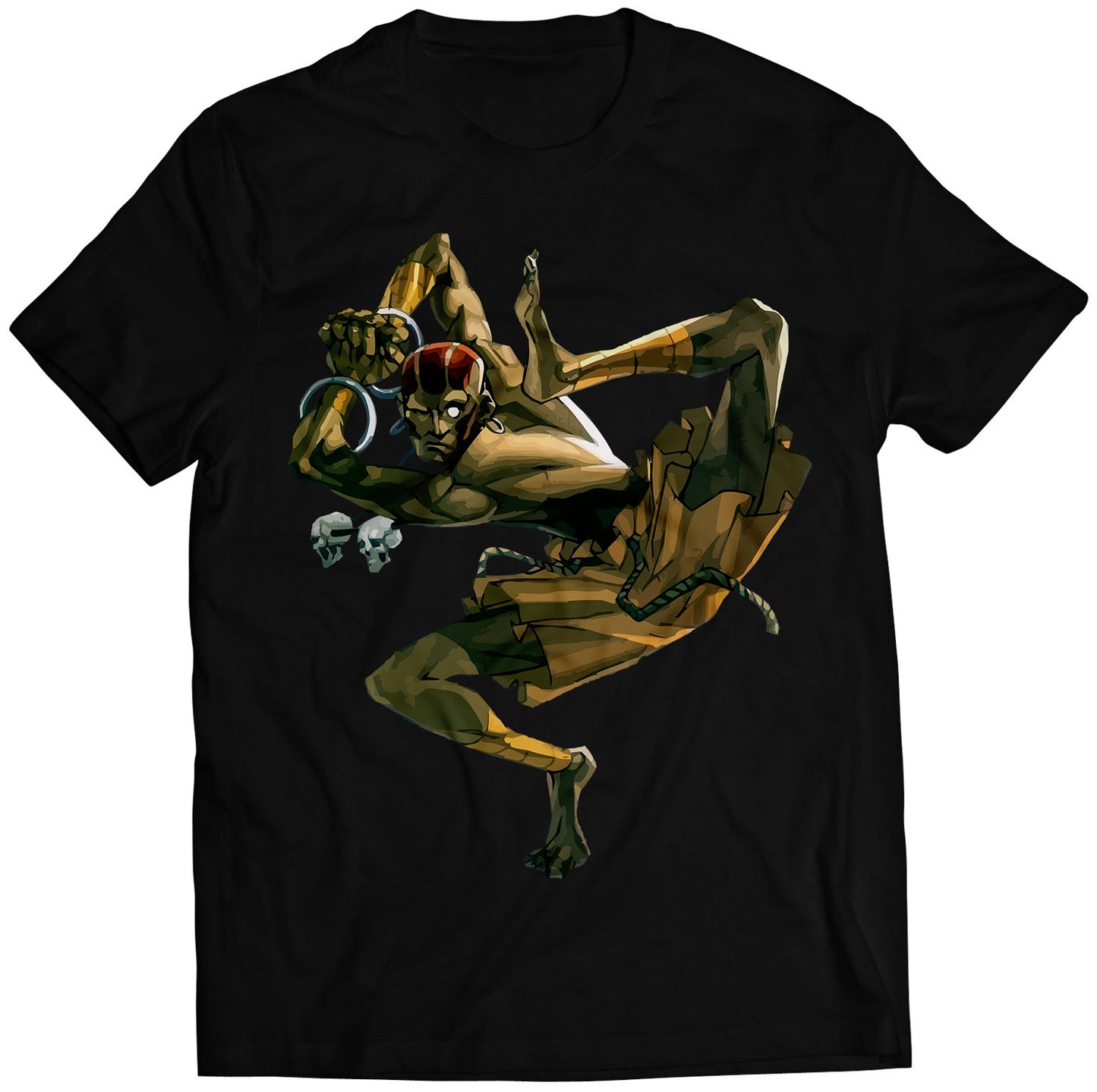 Dhalsim Comic Street Fighting Premium Unisex T-shirt (Vectorized Design)