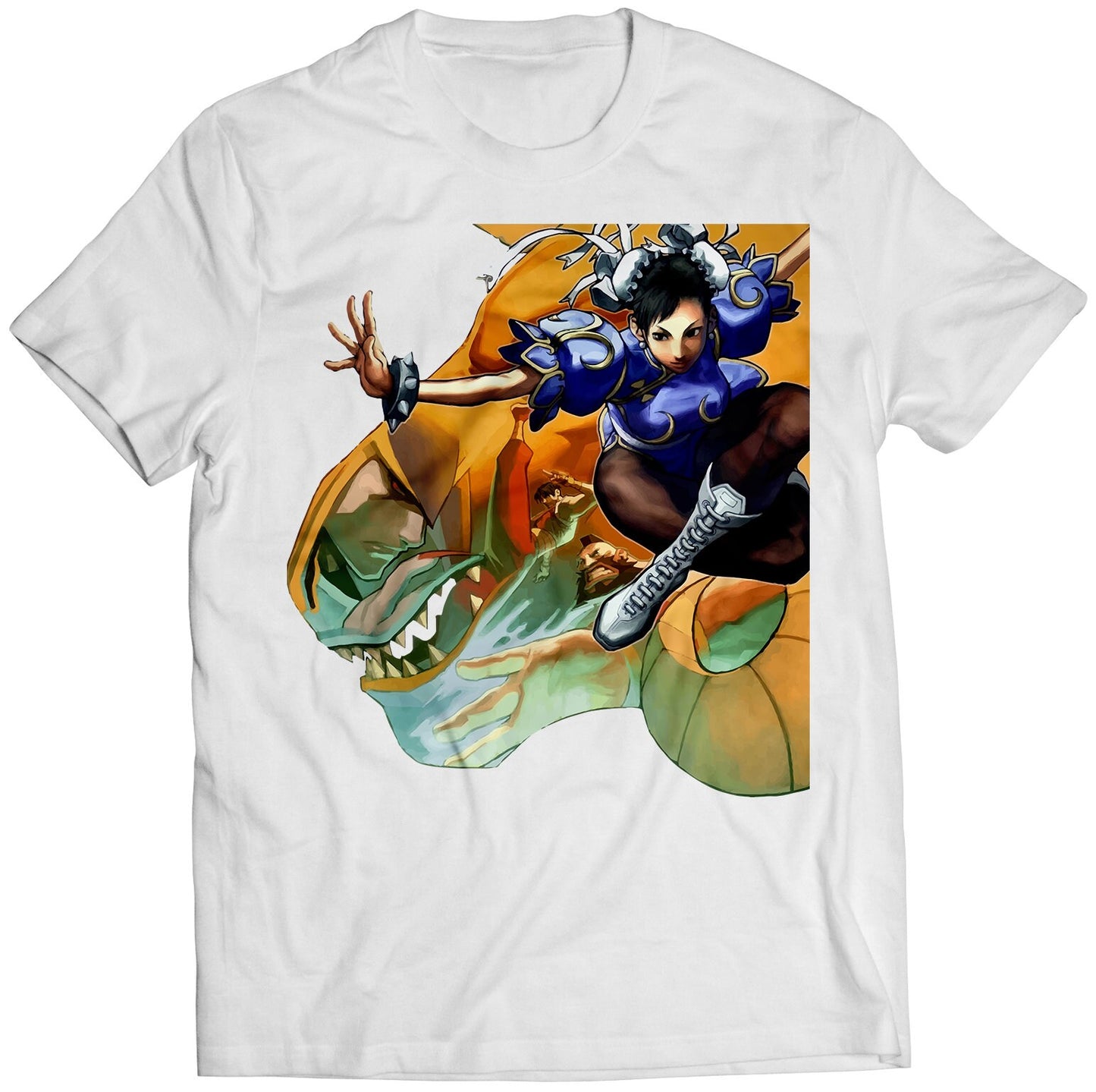 Rare Capcom Fighting Jam V1 Premium Unisex T-shirt (Vectorized Design)