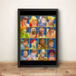 Defeated Portraits SSF2T Retro Arcade Premium Poster.