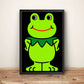 Kerotan MGO Frog Metal Gear Online Premium Poster (Vectorized Design)