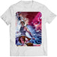 Rivalry Schools Project Justice Comic Cover V3 Premium Unisex T-shirt (Vectorized Design)