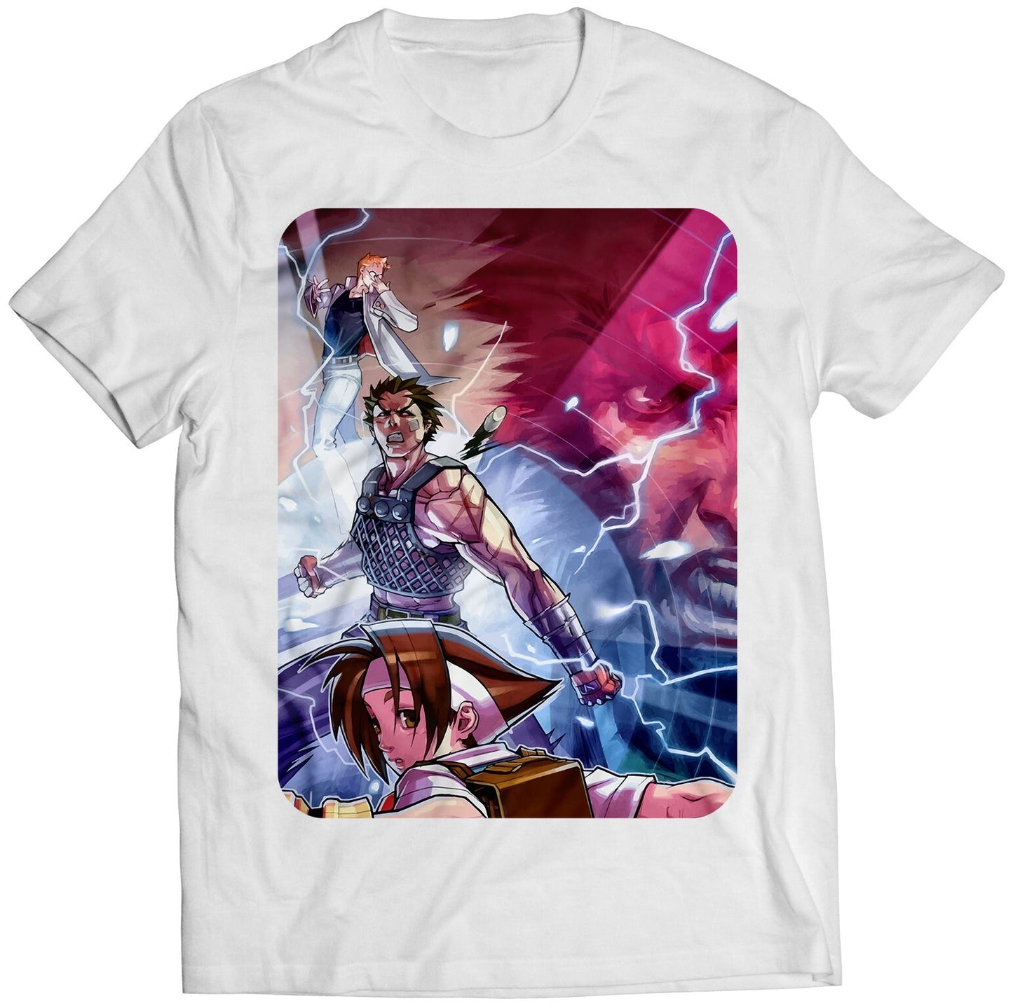 Rivalry Schools Project Justice Comic Cover V3 Premium Unisex T-shirt (Vectorized Design)