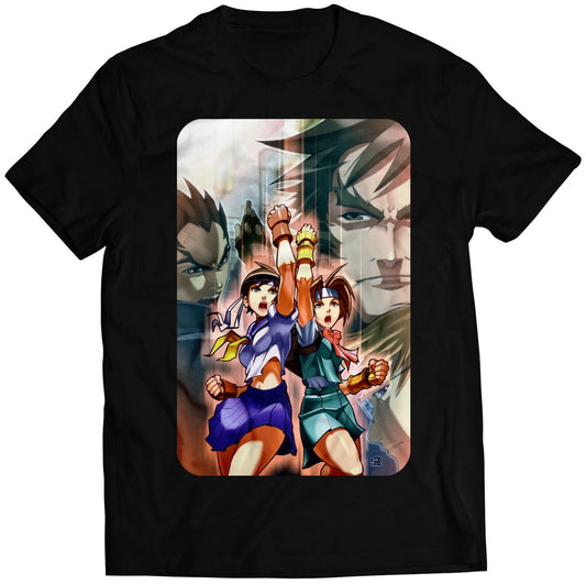 Rivalry Schools Project Justice Comic Cover V5 Premium Unisex T-shirt (Vectorized Design)