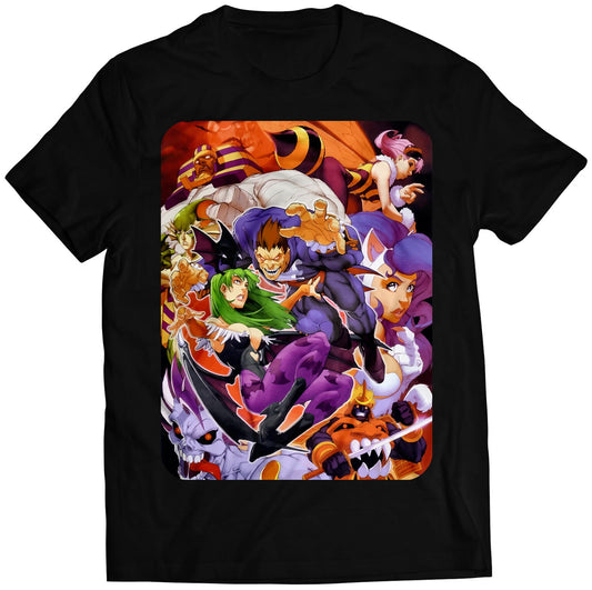 Vampire Daarkstalkers Comic Cover V1 Premium Unisex T-shirt (Vectorized Design)