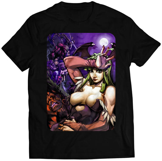 Vampire Daarkstalkers Comic Cover V5 Premium Unisex T-shirt (Vectorized Design)