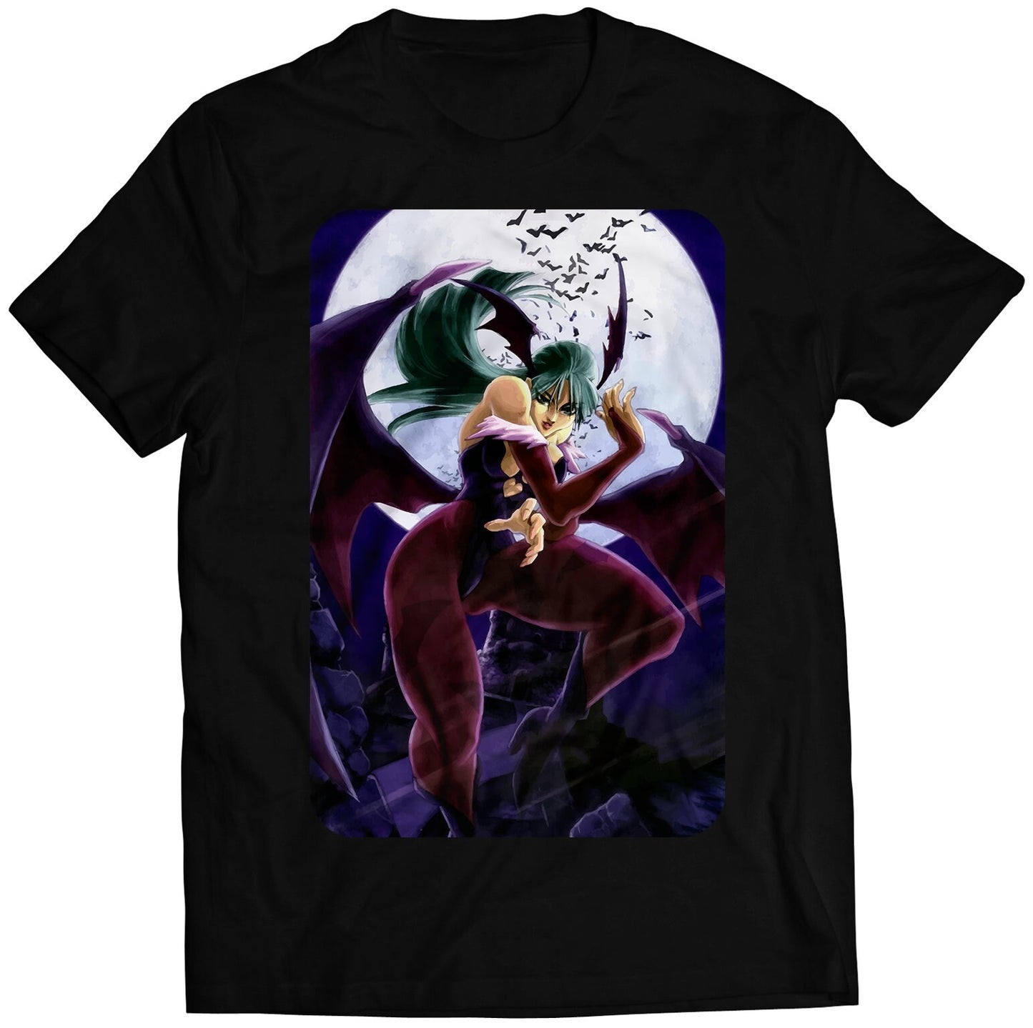 Vampire Daarkstalkers Comic Cover V3 Premium Unisex T-shirt (Vectorized Design)