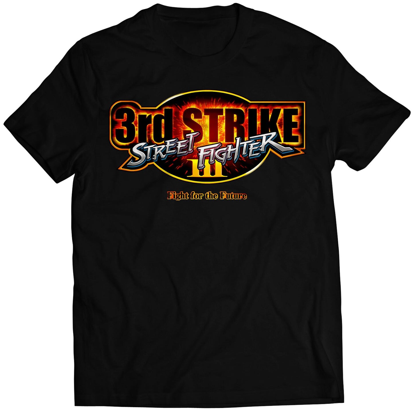 SF3 Third Strike 3S Title Logo Premium Unisex T-shirt (Vectorized Design)