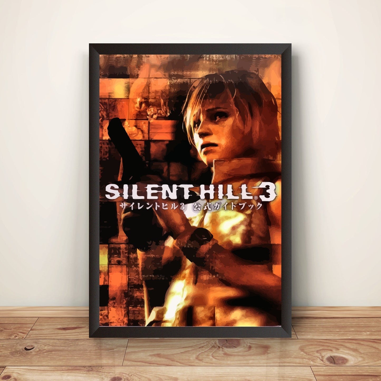 Silence Hill 3 Japanese V2 Premium Poster (Vectorized Design)