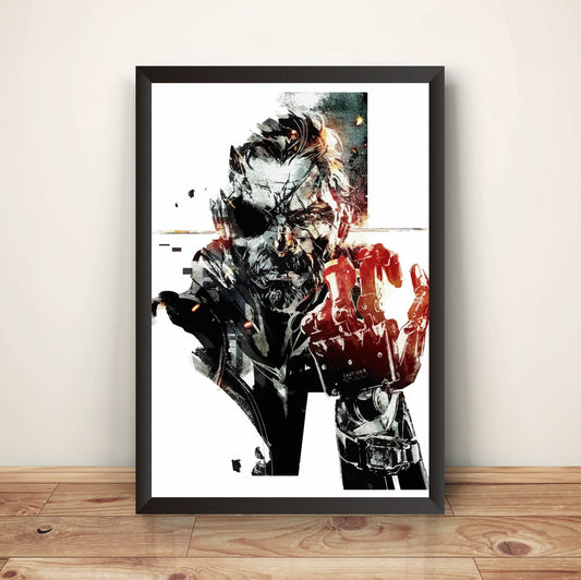 Big Boss Medic MGS V Premium Poster (Vectorized Design)