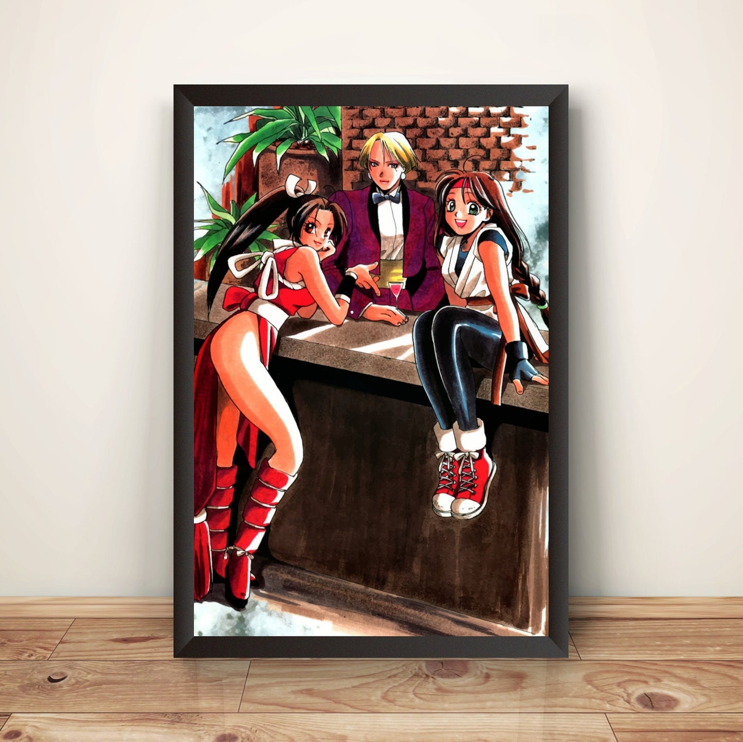 Ladies Of KOF95 Premium Poster (Vectorized Design)