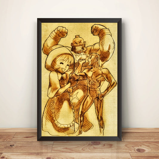 MVC2 Ending V8 Premium Poster (Vectorized Design)