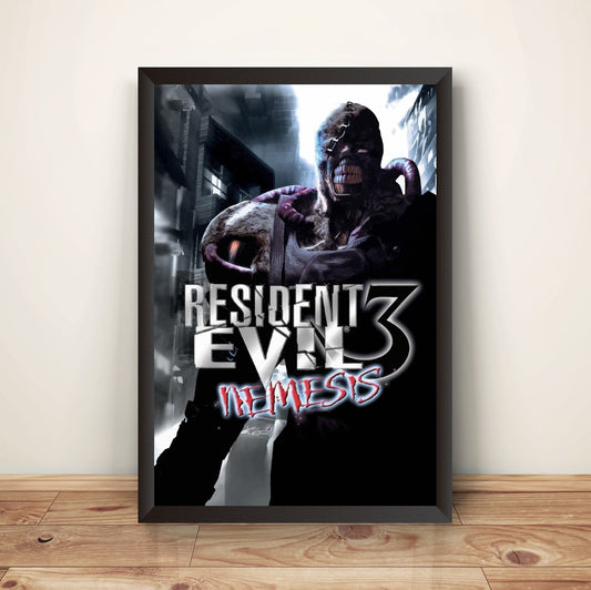 Nemesis OG Re3 Boss Premium Poster (Vectorized Design)