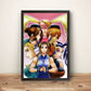 Street Girl Fighters Premium Poster (Vectorized Design)