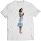 Aerith CC FF VII Premium Unisex T-shirt (Vectorized Design)