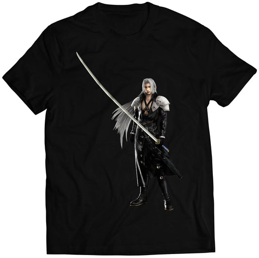 Sephiroth CC FF VII Premium Unisex T-shirt (Vectorized Design)