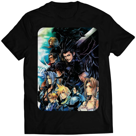 CC FF VII Cover V1 Premium Unisex T-shirt (Vectorized Design)