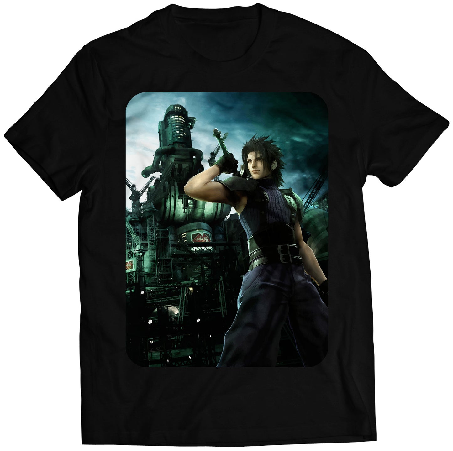 CC FF VII Cover V4 Premium Unisex T-shirt (Vectorized Design)