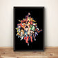 SF3 3rd Strike Japanese Cover Premium Poster (Vectorized Design)