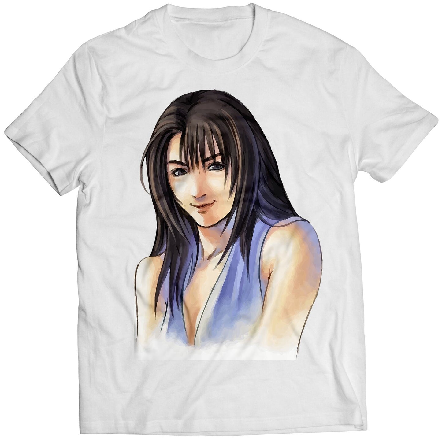 Rinoa V2 FF8 VIII Premium Unisex T-shirt (Vectorized Design)