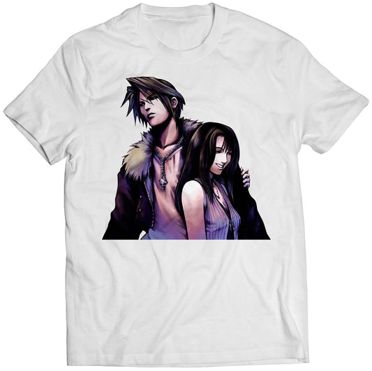 Squall & Rinoa FF8 VIII Premium Unisex T-shirt (Vectorized Design)